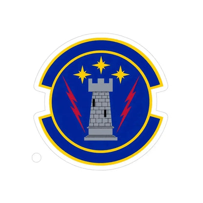 18 Maintenance Operations Squadron PACAF (U.S. Air Force) REVERSE PRINT Transparent Die-Cut STICKER 3 Inch Die-Cut Transparent - The Sticker Space