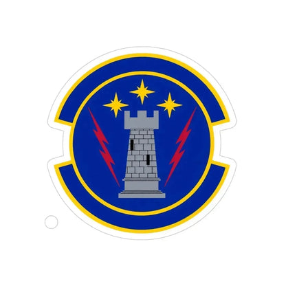 18 Maintenance Operations Squadron PACAF (U.S. Air Force) REVERSE PRINT Transparent Die-Cut STICKER 4 Inch Die-Cut Transparent - The Sticker Space