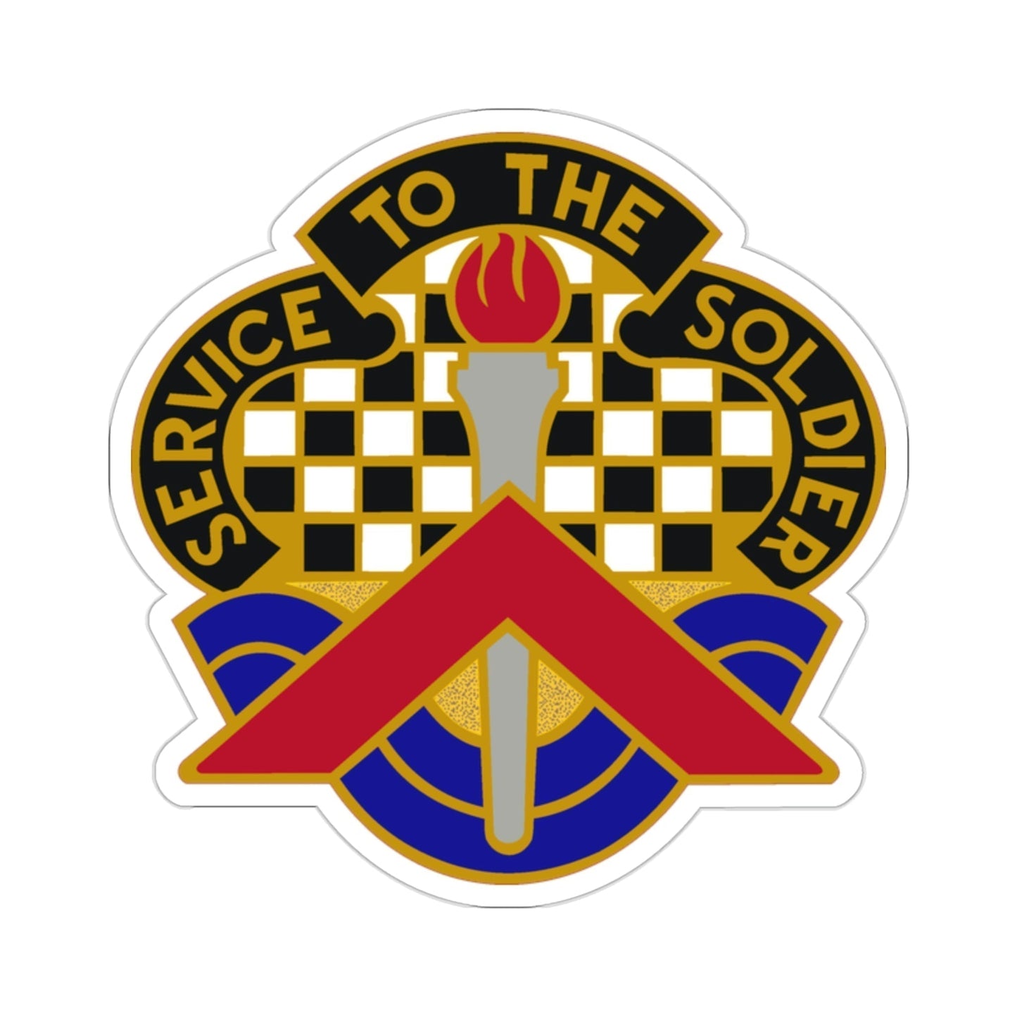 18 Personnel Services Battalion (U.S. Army) STICKER Vinyl Die-Cut Decal-2 Inch-The Sticker Space