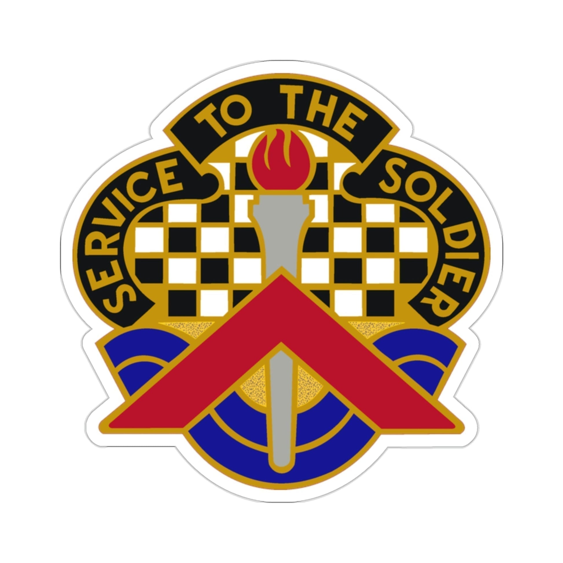 18 Personnel Services Battalion (U.S. Army) STICKER Vinyl Die-Cut Decal-2 Inch-The Sticker Space