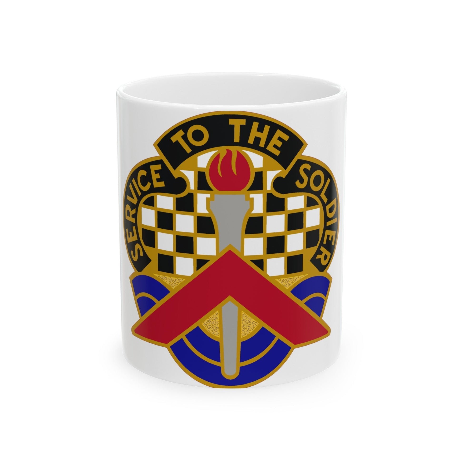 18 Personnel Services Battalion (U.S. Army) White Coffee Mug-11oz-The Sticker Space