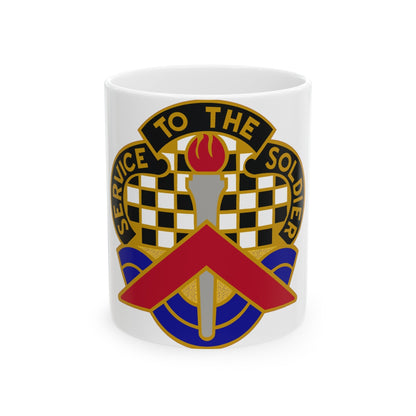 18 Personnel Services Battalion (U.S. Army) White Coffee Mug-11oz-The Sticker Space