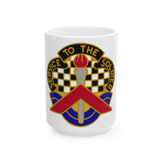 18 Personnel Services Battalion (U.S. Army) White Coffee Mug-15oz-The Sticker Space