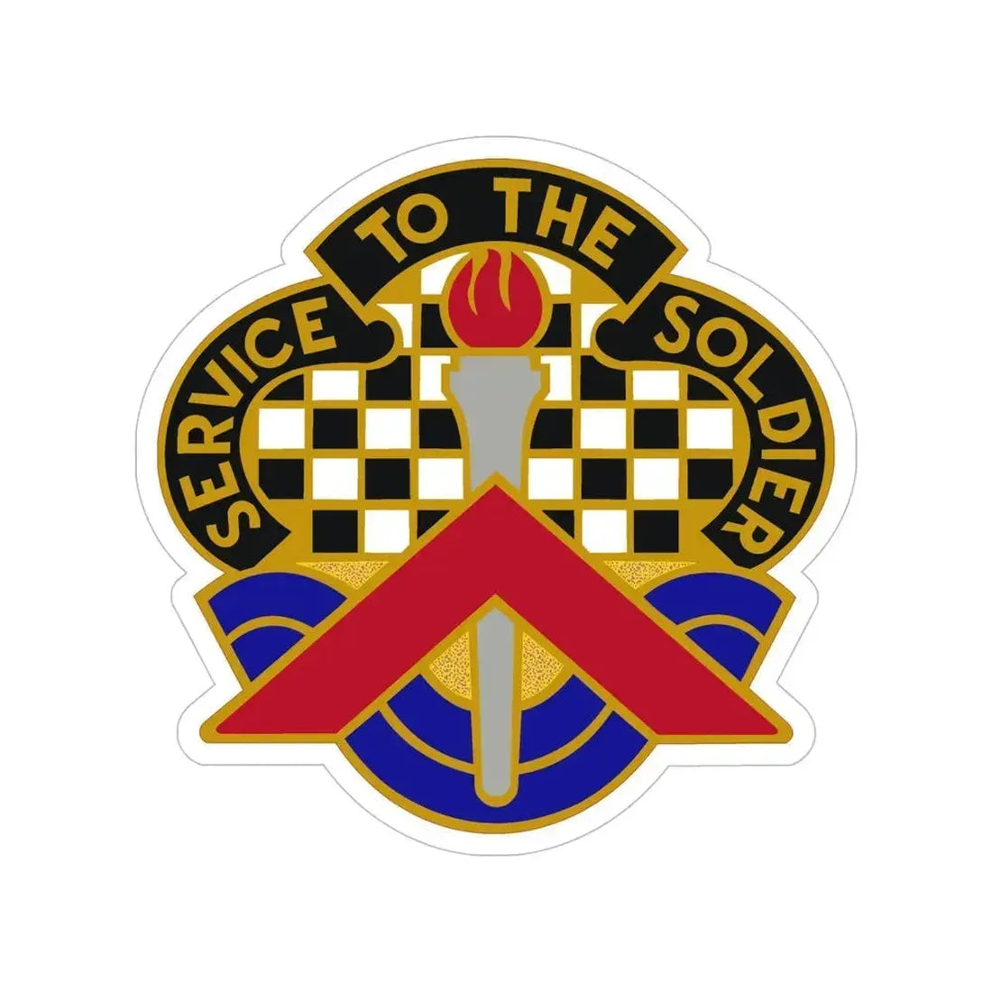 18 Personnel Services Battalion (U.S. Army) Transparent STICKER Die-Cut Vinyl Decal 6 Inch - The Sticker Space