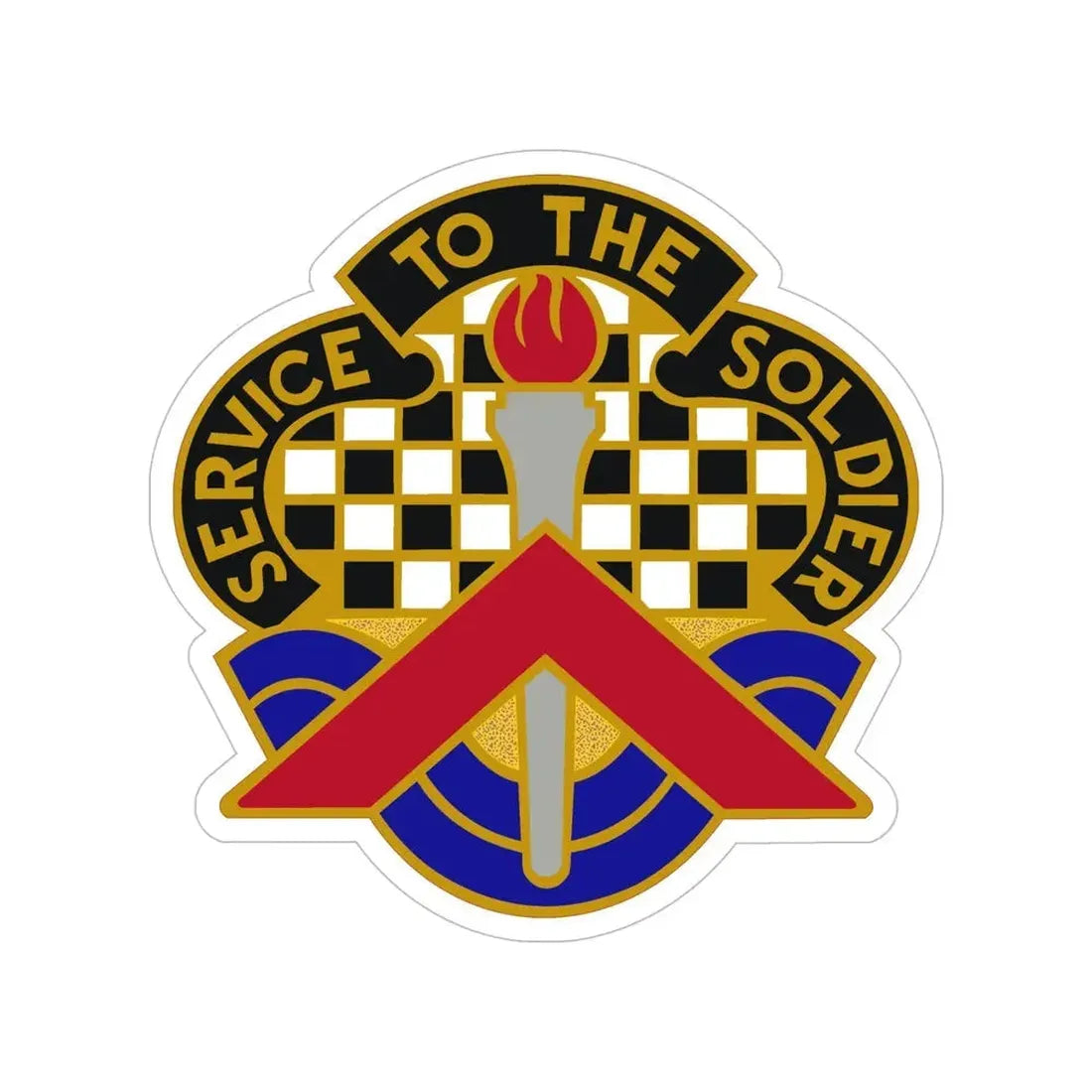 18 Personnel Services Battalion (U.S. Army) Transparent STICKER Die-Cut Vinyl Decal - The Sticker Space