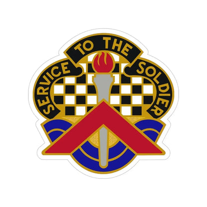 18 Personnel Services Battalion (U.S. Army) Transparent STICKER Die-Cut Vinyl Decal - The Sticker Space