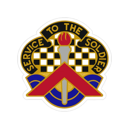 18 Personnel Services Battalion (U.S. Army) Transparent STICKER Die-Cut Vinyl Decal - The Sticker Space