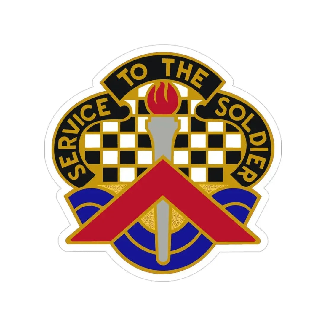 18 Personnel Services Battalion (U.S. Army) Transparent STICKER Die-Cut Vinyl Decal - The Sticker Space