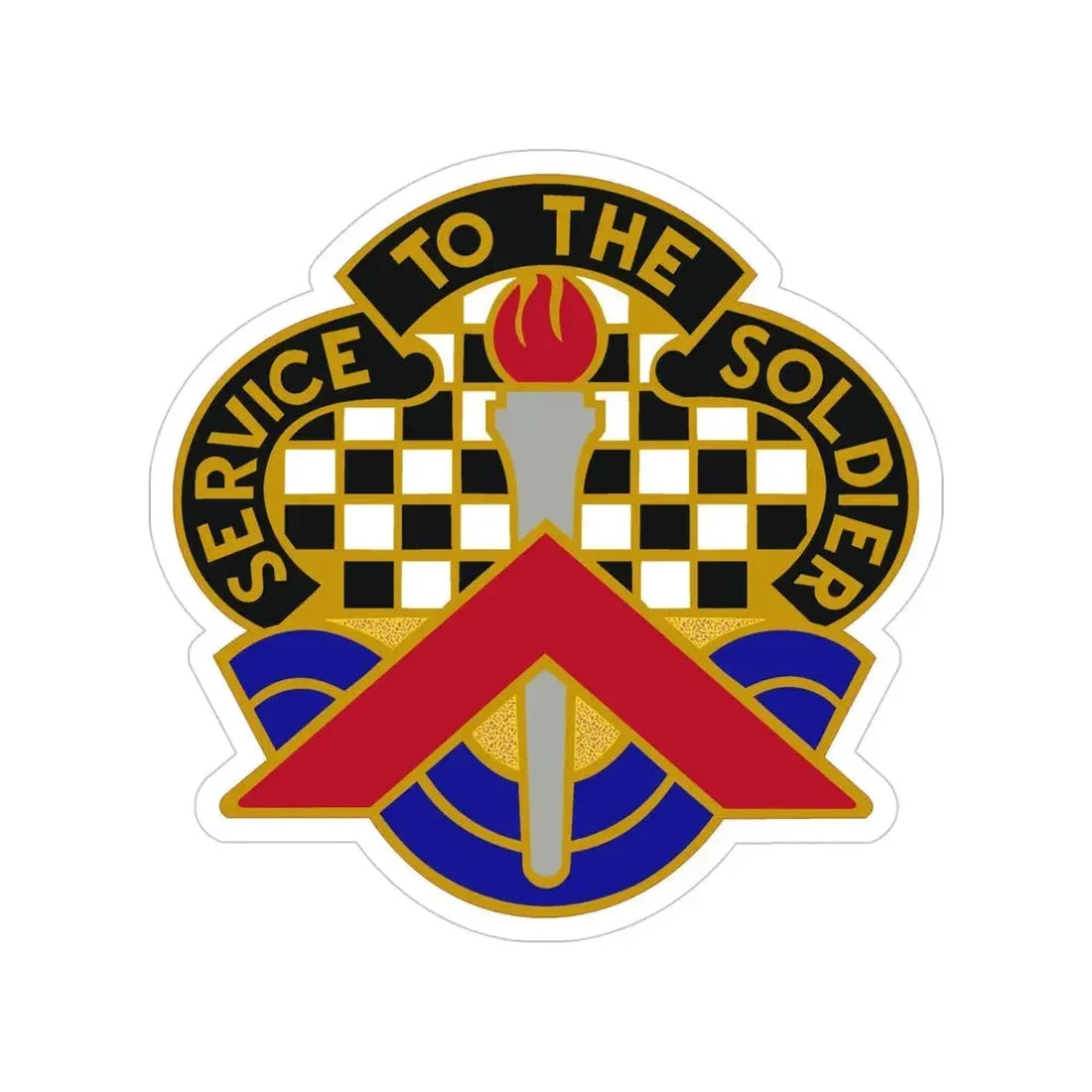 18 Personnel Services Battalion (U.S. Army) Transparent STICKER Die-Cut Vinyl Decal - The Sticker Space