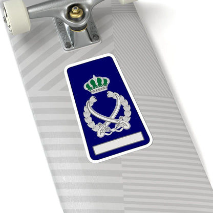18. RJN FM (Jordan) (Military Rank) STICKER Vinyl Kiss-Cut Decal - The Sticker Space