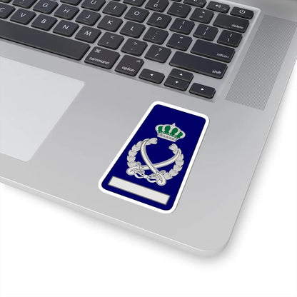 18. RJN FM (Jordan) (Military Rank) STICKER Vinyl Kiss-Cut Decal - The Sticker Space