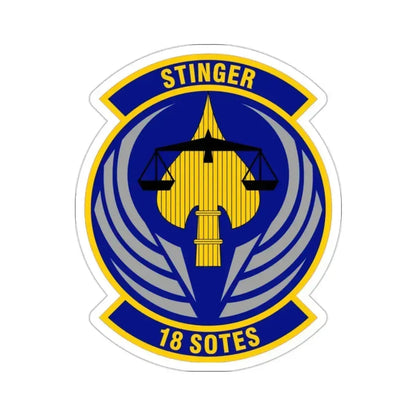 18 Special Operations Test and Evaluation Squadron AFSOC (U.S. Air Force) STICKER Vinyl Die-Cut Decal 2 Inch - The Sticker Space