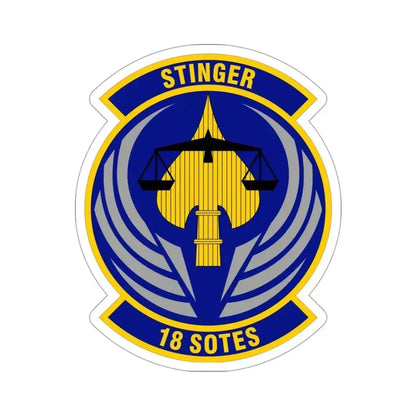 18 Special Operations Test and Evaluation Squadron AFSOC (U.S. Air Force) STICKER Vinyl Die-Cut Decal 3 Inch - The Sticker Space