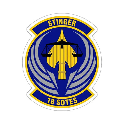 18 Special Operations Test and Evaluation Squadron AFSOC (U.S. Air Force) STICKER Vinyl Die-Cut Decal 4 Inch - The Sticker Space