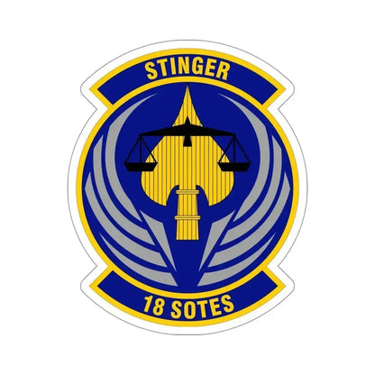 18 Special Operations Test and Evaluation Squadron AFSOC (U.S. Air Force) STICKER Vinyl Die-Cut Decal 5 Inch - The Sticker Space
