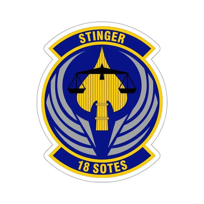 18 Special Operations Test and Evaluation Squadron AFSOC (U.S. Air Force) STICKER Vinyl Die-Cut Decal 6 Inch - The Sticker Space