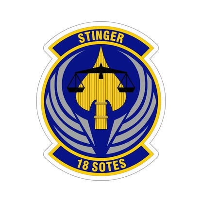 18 Special Operations Test and Evaluation Squadron AFSOC (U.S. Air Force) STICKER Vinyl Die-Cut Decal - The Sticker Space
