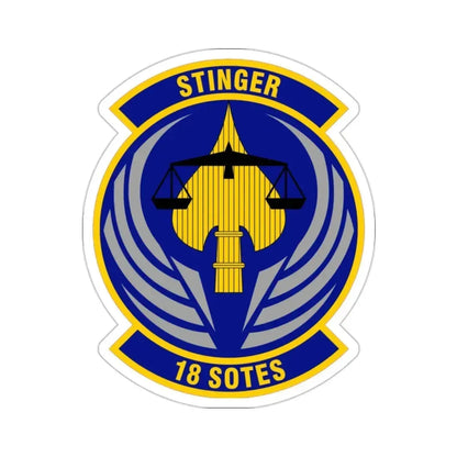 18 Special Operations Test and Evaluation Squadron AFSOC (U.S. Air Force) STICKER Vinyl Die-Cut Decal - The Sticker Space
