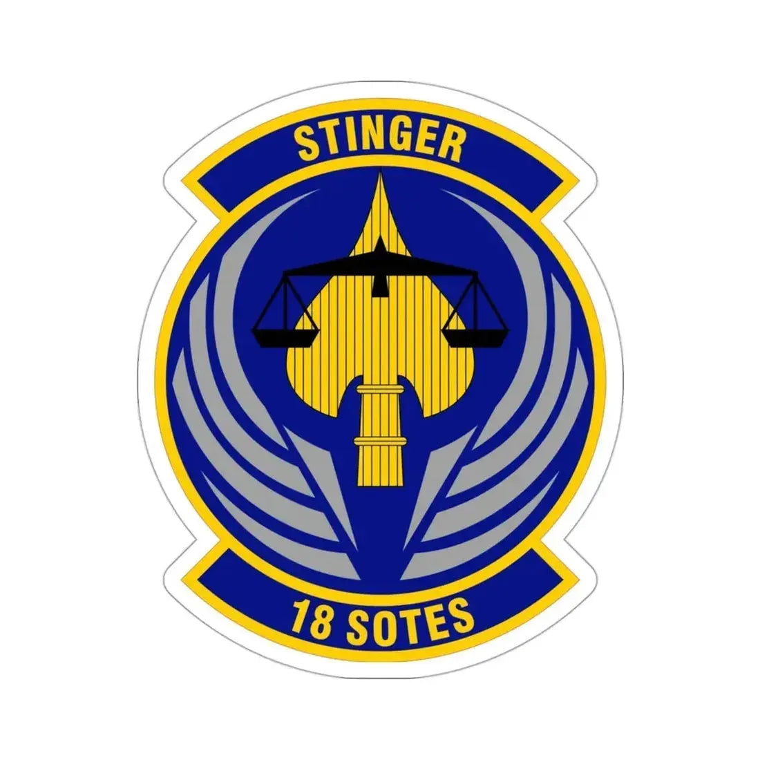 18 Special Operations Test and Evaluation Squadron AFSOC (U.S. Air Force) STICKER Vinyl Die-Cut Decal - The Sticker Space