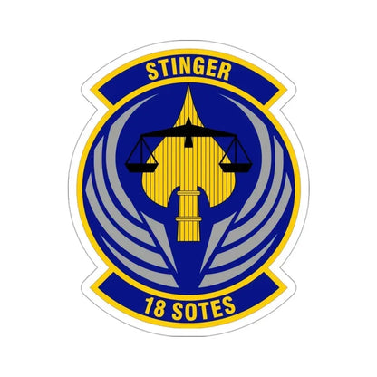 18 Special Operations Test and Evaluation Squadron AFSOC (U.S. Air Force) STICKER Vinyl Die-Cut Decal - The Sticker Space