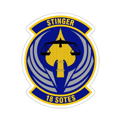 18 Special Operations Test and Evaluation Squadron AFSOC (U.S. Air Force) STICKER Vinyl Die-Cut Decal - The Sticker Space