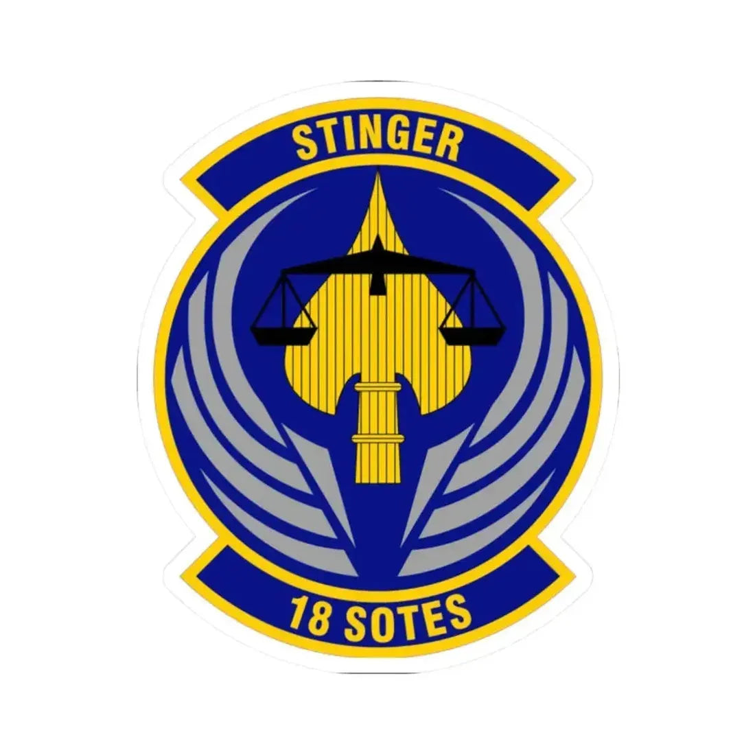 18 Special Operations Test and Evaluation Squadron AFSOC (U.S. Air Force) STICKER Vinyl Kiss-Cut Decal - The Sticker Space