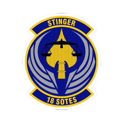 18 Special Operations Test and Evaluation Squadron AFSOC (U.S. Air Force) STICKER Vinyl Kiss-Cut Decal - The Sticker Space