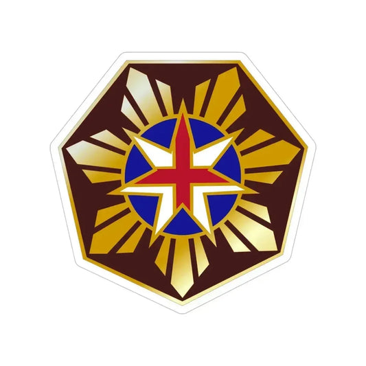 18 Surgical Hospital (U.S. Army) Transparent STICKER Die-Cut Vinyl Decal 6 Inch - The Sticker Space