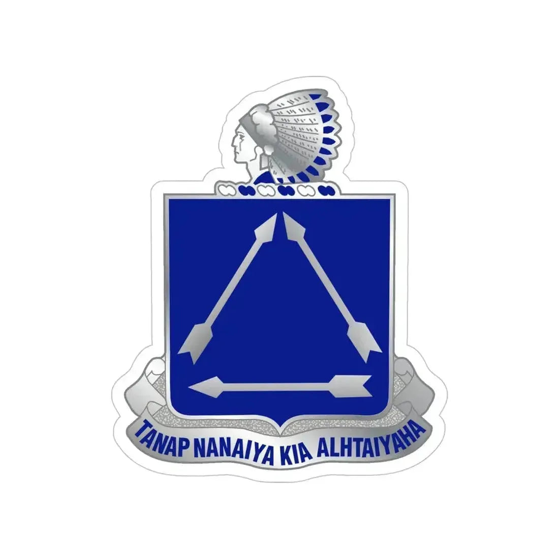 180 Cavalry Regiment (U.S. Army) Transparent STICKER Die-Cut Vinyl Decal 6 Inch - The Sticker Space