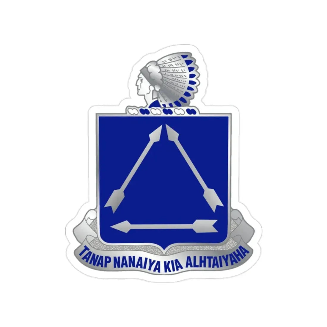 180 Cavalry Regiment (U.S. Army) Transparent STICKER Die-Cut Vinyl Decal - The Sticker Space