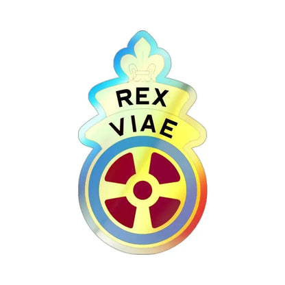 180 Transportation Battalion (U.S. Army) Holographic STICKER Die-Cut Vinyl Decal - The Sticker Space