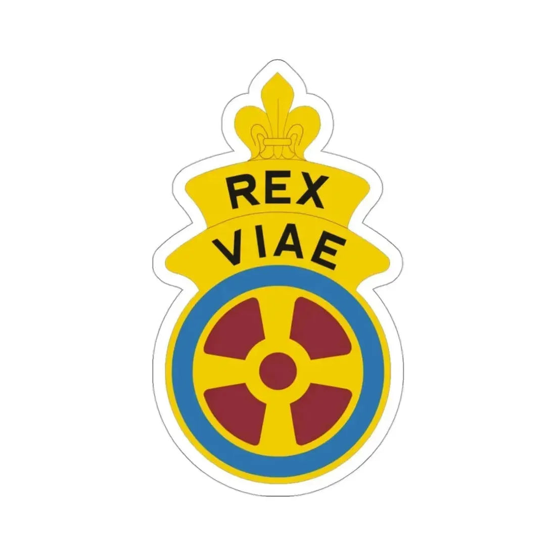 180 Transportation Battalion (U.S. Army) STICKER Vinyl Die-Cut Decal 3 Inch - The Sticker Space