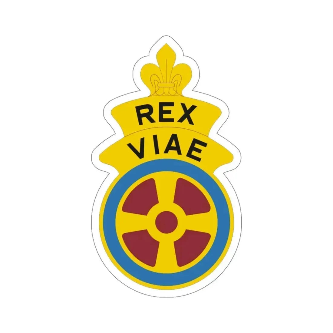 180 Transportation Battalion (U.S. Army) STICKER Vinyl Die-Cut Decal 4 Inch - The Sticker Space