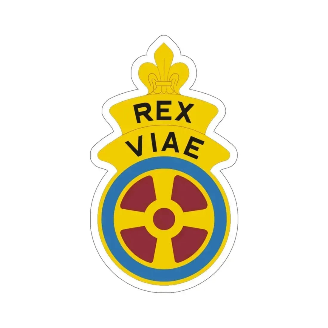 180 Transportation Battalion (U.S. Army) STICKER Vinyl Die-Cut Decal 5 Inch - The Sticker Space