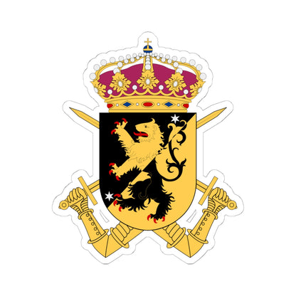 Skaraborgs regemente vapen (Sweden) (Coat of Arms) STICKER Vinyl Kiss-Cut Decal