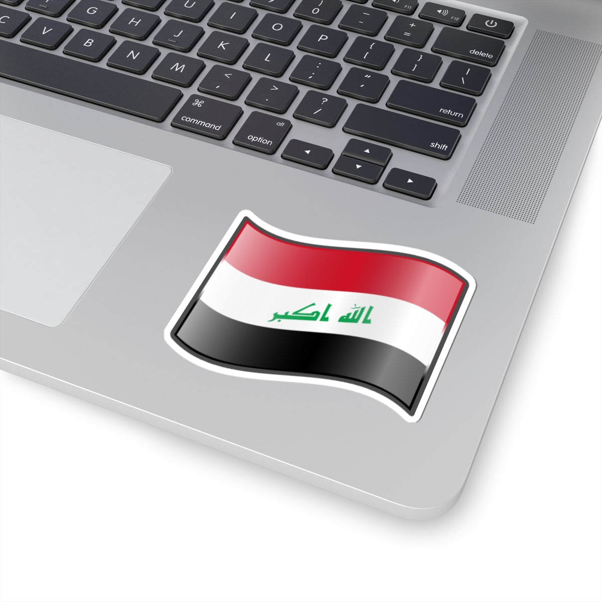 Nuvola Iraqi flag (Iraq) STICKER Vinyl Kiss-Cut Decal