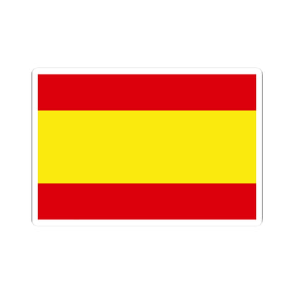 Color banner (Spain) STICKER Vinyl Kiss-Cut Decal