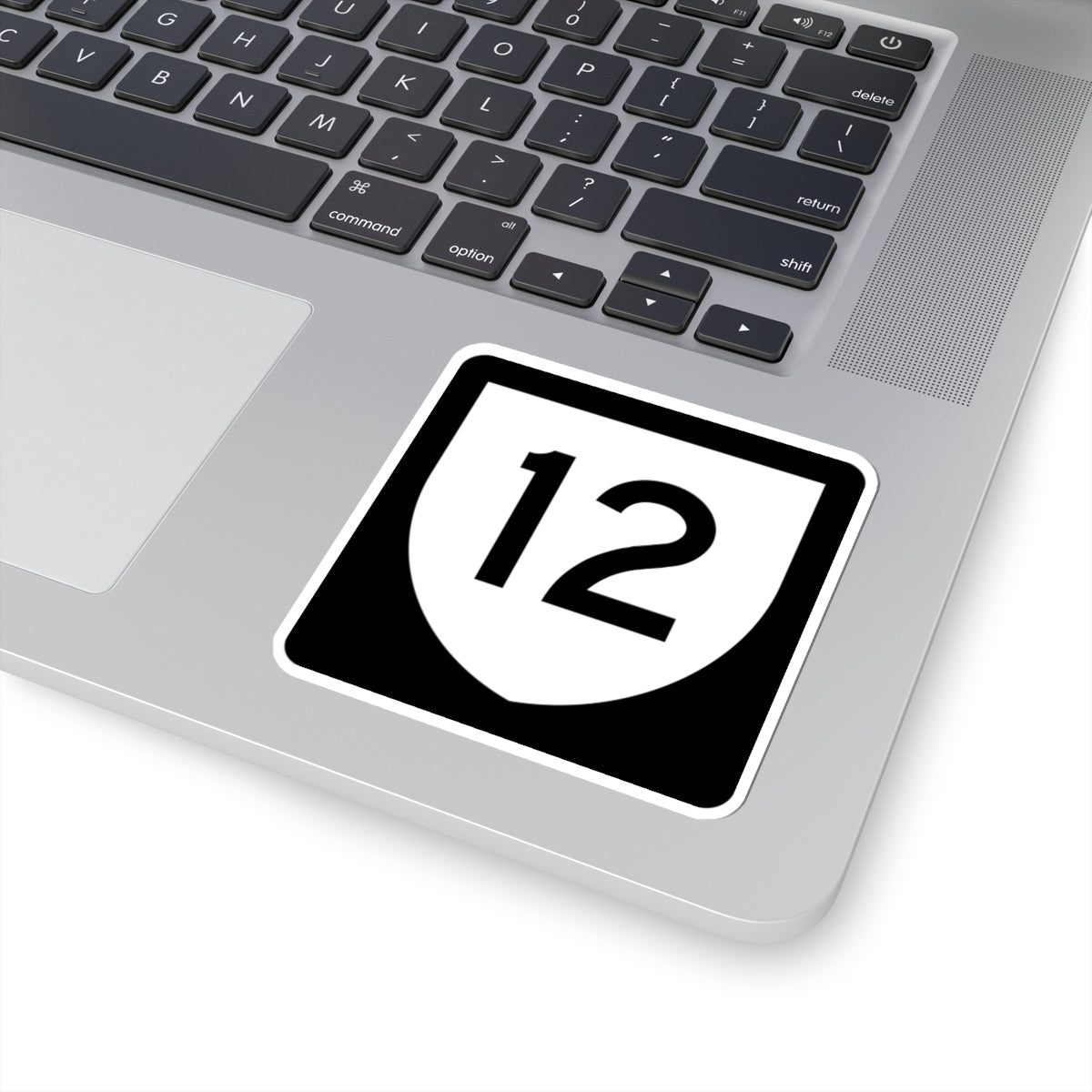 PR urban primary 12 (Puerto Rico) (Road Sign) STICKER Vinyl Kiss-Cut Decal