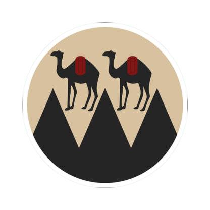 Badge of British Baluchistan (India) (Coat of Arms) STICKER Vinyl Kiss-Cut Decal