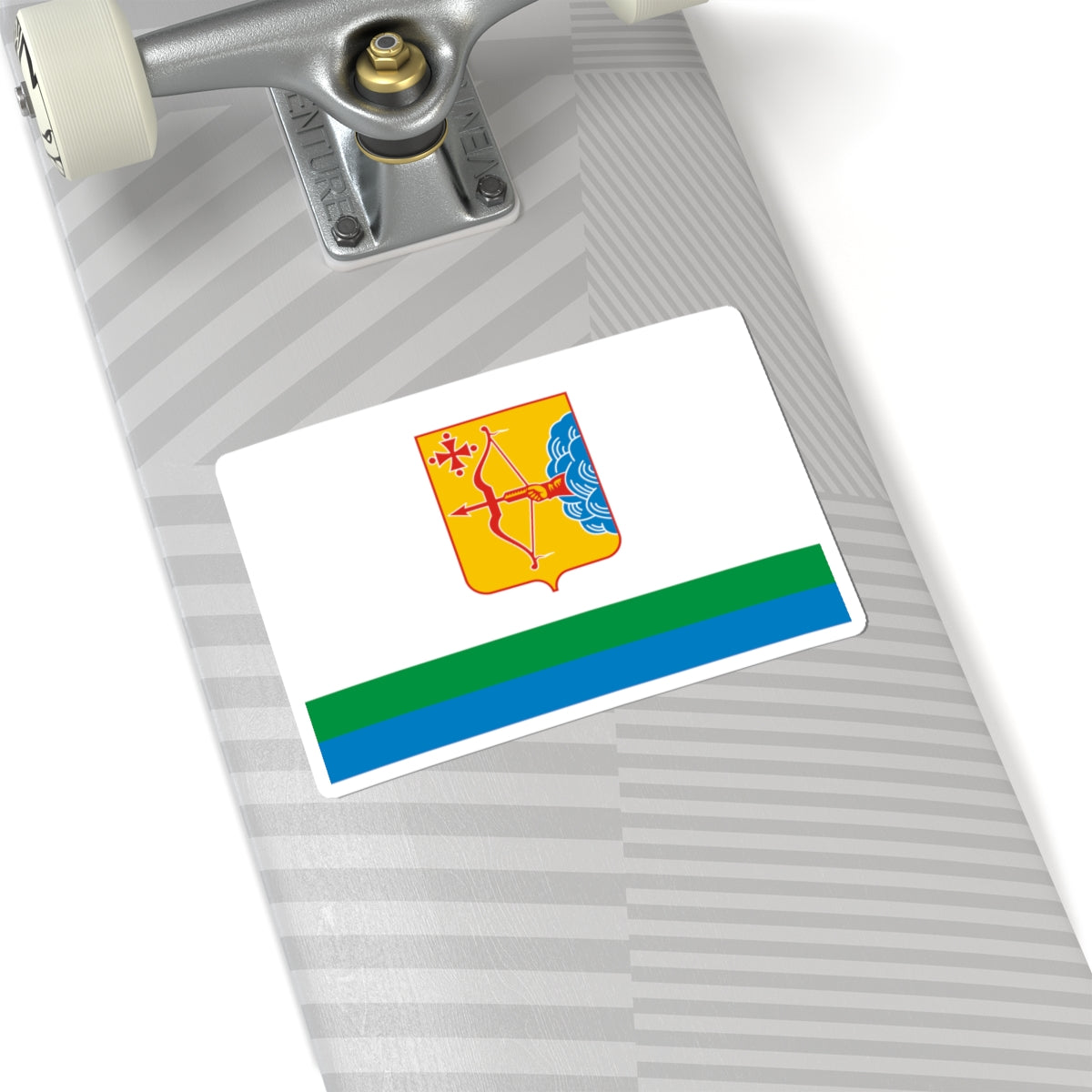 Flag of Kirov Oblast (Russia) STICKER Vinyl Kiss-Cut Decal