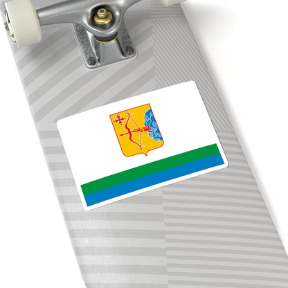 Flag of Kirov Oblast (Russia) STICKER Vinyl Kiss-Cut Decal