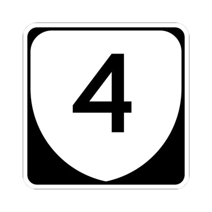 Virginia 4 (Virginia) (Road Sign) STICKER Vinyl Kiss-Cut Decal