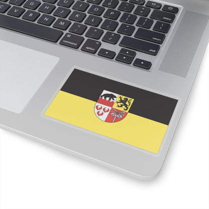 Flag of Anhalt Bitterfeld Germany - STICKER Vinyl Kiss-Cut Decal