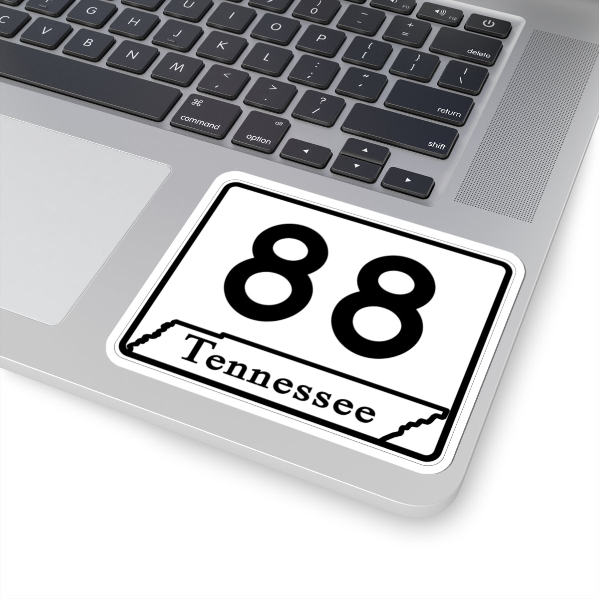 Tennessee 88 (Tennessee) (Road Sign) STICKER Vinyl Kiss-Cut Decal