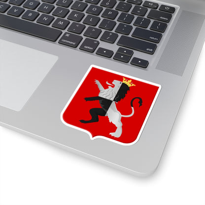 Berkenrode wapen (Netherlands) (Coat of Arms) STICKER Vinyl Kiss-Cut Decal