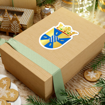 Bellingwedde wapen (Netherlands) (Coat of Arms) STICKER Vinyl Kiss-Cut Decal