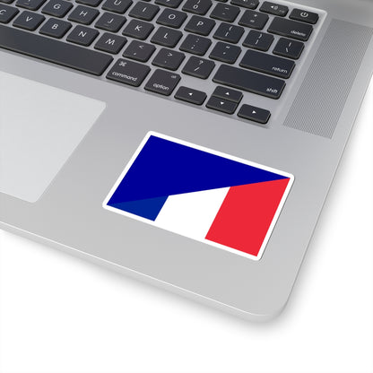 France flags fusion (France) STICKER Vinyl Kiss-Cut Decal
