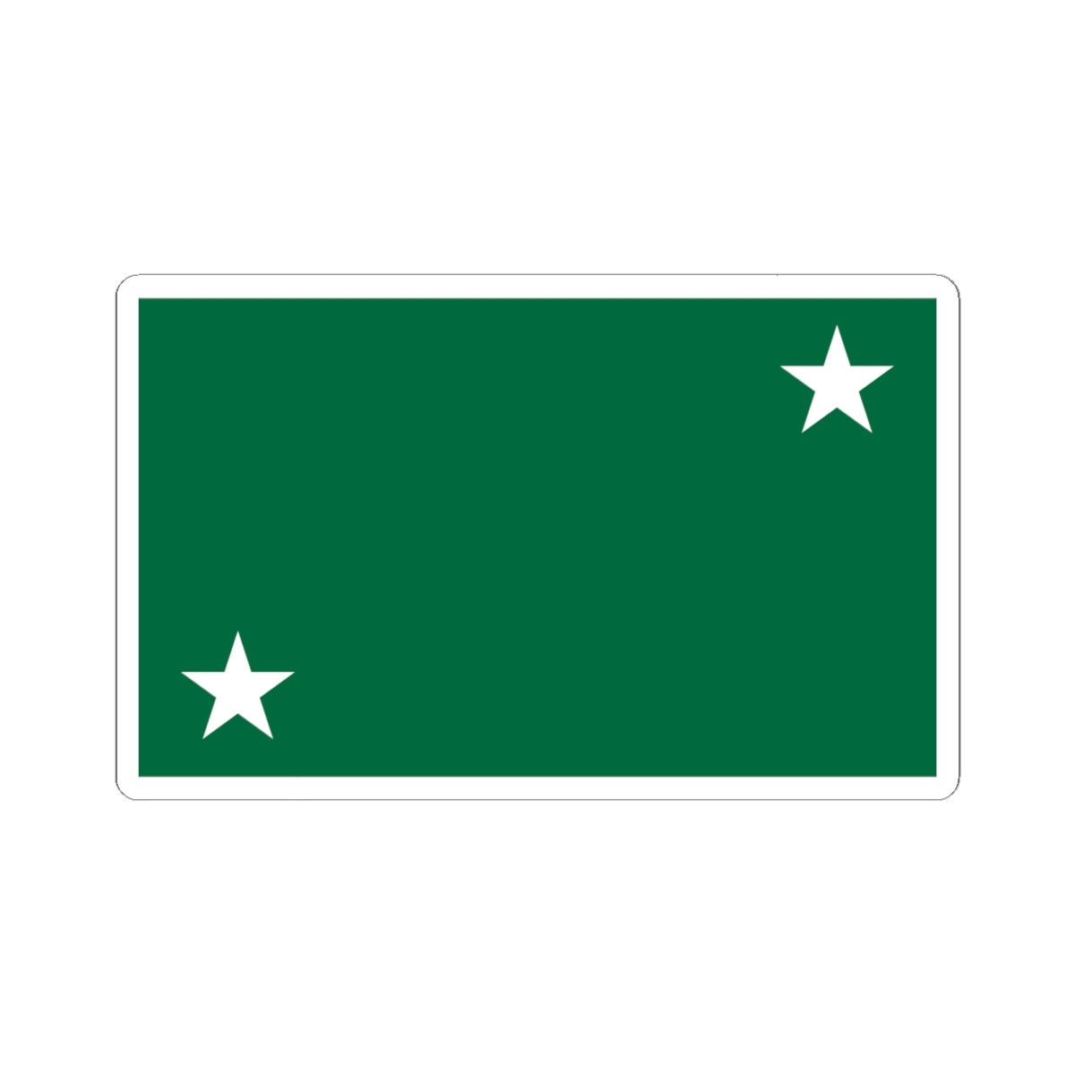 Flag of Togo 1958-1960 (Togo) STICKER Vinyl Kiss-Cut Decal