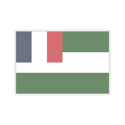 Flag of Syria French mandate (Belgium) STICKER Vinyl Kiss-Cut Decal