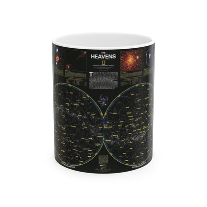 Heavens, The (1995) (Map) White Coffee Mug-11oz-The Sticker Space